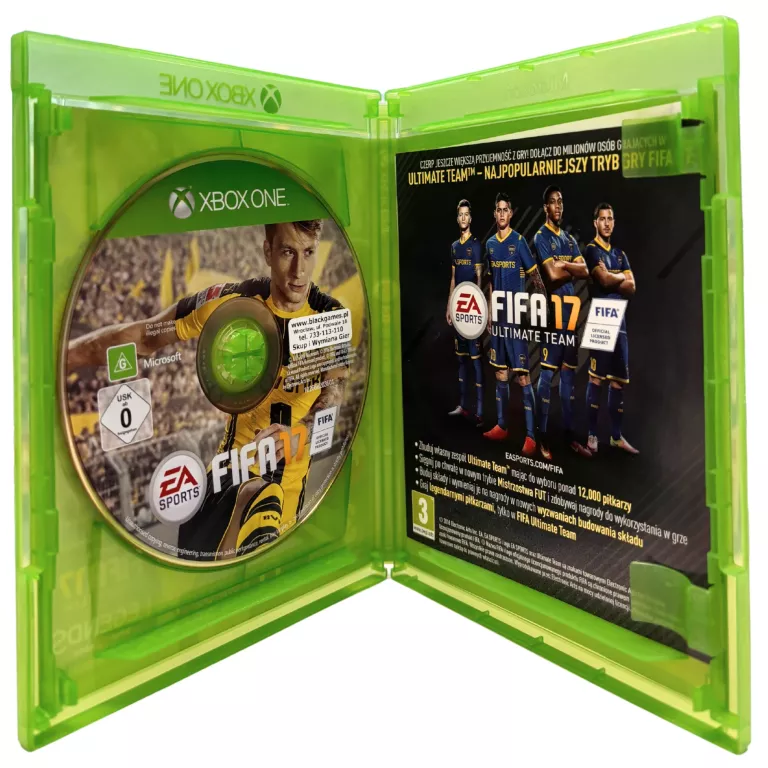 FIFA 17 XBOX ONE 5030934116428