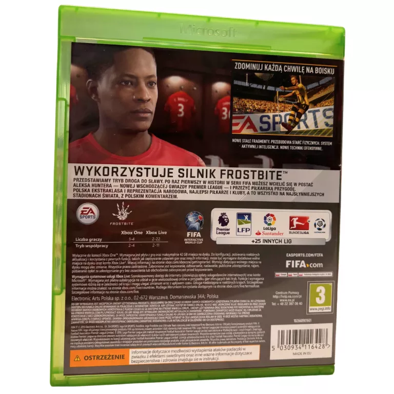 FIFA 17 XBOX ONE 5030934116428