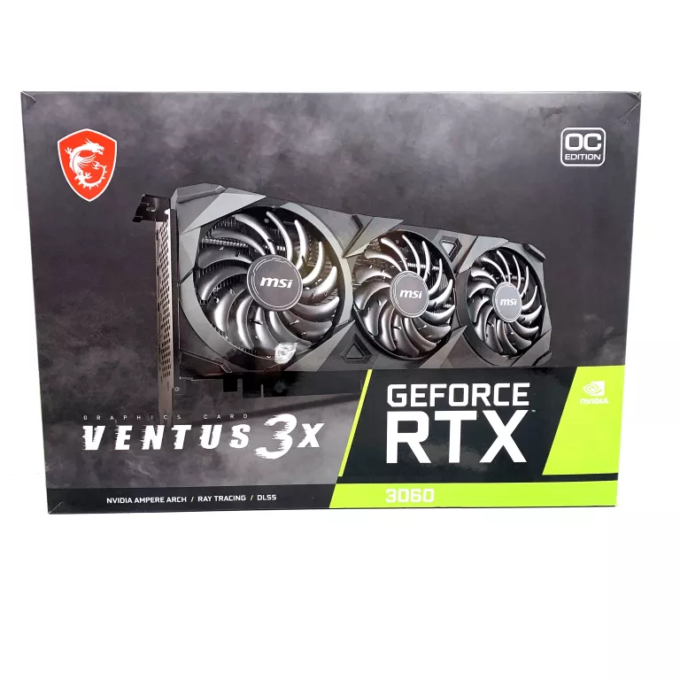 KARTA GRAFICZNA MSI GEFORCE RTX 3060 GAMING X 12 GB