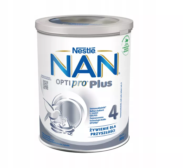 MLEKO MODYFIKOWANE NAN 4 OPTIPRO PLUS 800G