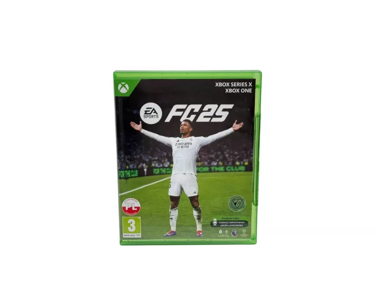 GRA XBOX ONE SERIES X FC 25 PL ZAFOLIOWANA