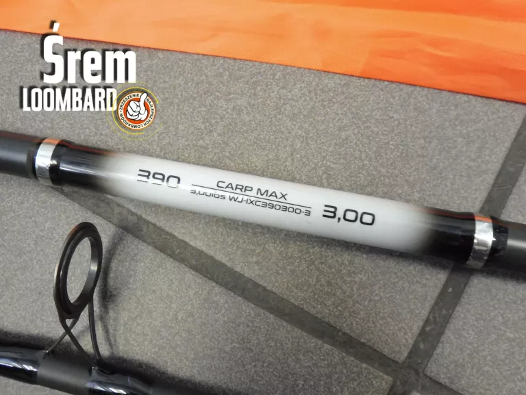 WĘDKA JAXON INTENSA GTX CARP MAX 3,90 3.00LBS, FUTERAŁ, BDB STAN!