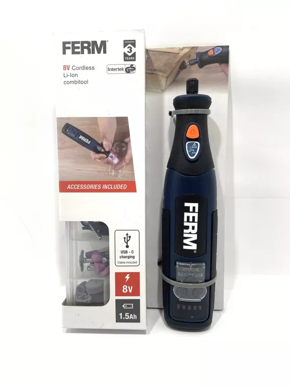 SZLIFIERKA WIELOFUNKCYJNA AKUMULATOROWE FERM 160 W 4 V