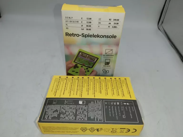 GRA KONSOLKA RĘCZNA RETRO-SPIELEKONSOLE RÓŻNE KOLORY