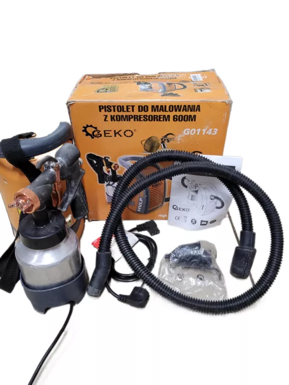 PISTOLET DO MALOWANIA Z KOMPRESOREM GEKO G01143