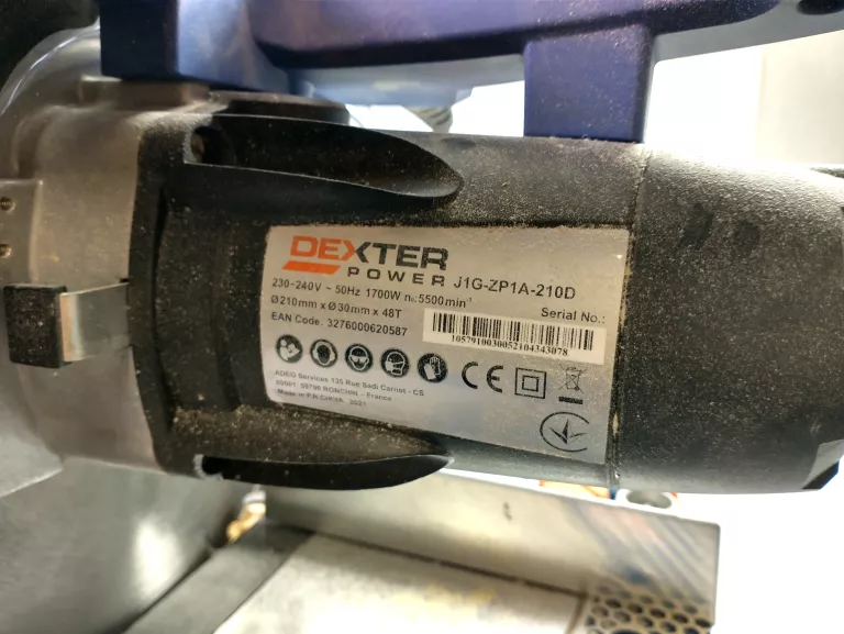 PILARKA UKOSOWA 1700W 210 MM DEXTER POWER