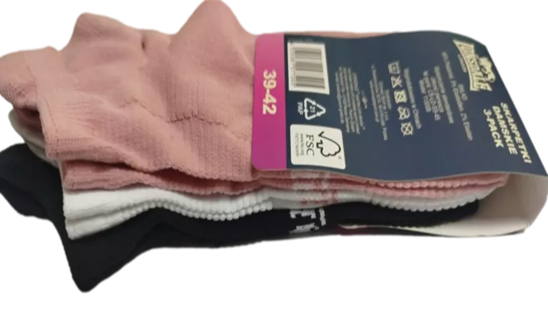 SKARPETKI DAMSKIE LONSDALE LONDON 3-PACK ROZMIAR 39-42