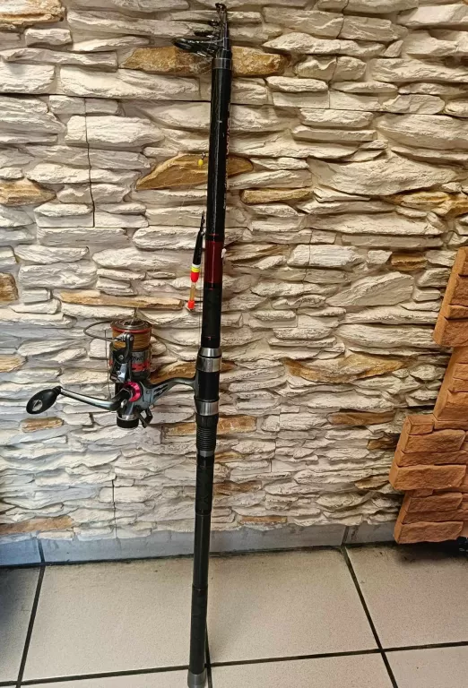 WĘDKA JAXON TELE CARP 3,90M 50-120G + KOŁOWROTEK CRIVIT 5000-S