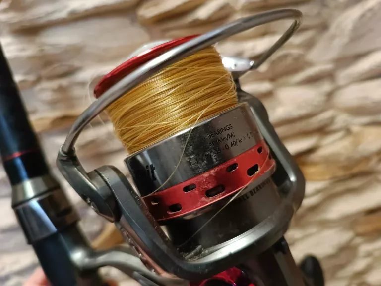 WĘDKA JAXON TELE CARP 3,90 M 50-100G + KOŁOWROTEK CRIVIT FREE-SPOOL 5000-S