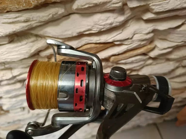 WĘDKA JAXON TELE CARP 3,90 M 50-100G + KOŁOWROTEK CRIVIT FREE-SPOOL 5000-S