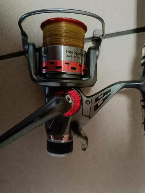 WĘDKA JAXON TELE CARP 3,90M 50-120G + KOŁOWROTEK CRIVIT 5000-S