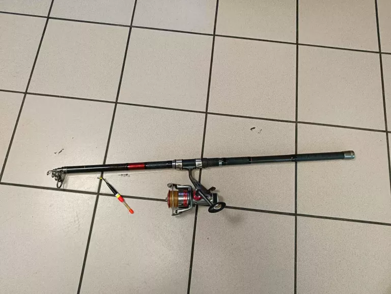 WĘDKA JAXON TELE CARP 3,90M 50-120G + KOŁOWROTEK CRIVIT 5000-S
