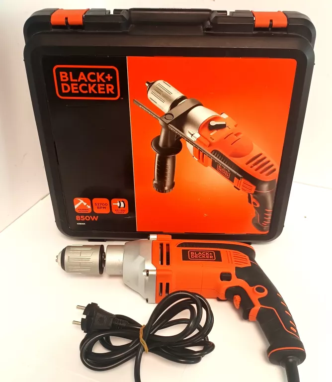WIERTARKA UDAROWA BLACK+DECKER KR806K WALIZKA