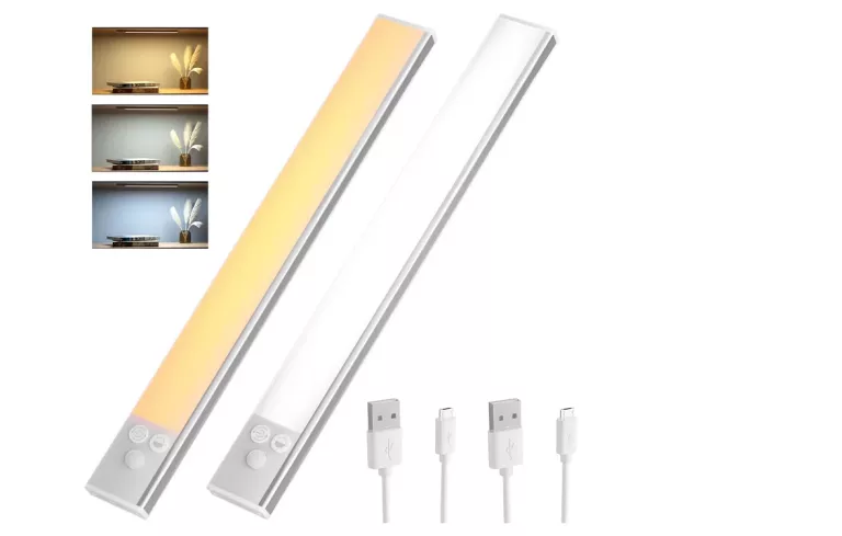 LAMPA PODSZAFKOWA KUCHENNA LED LISTWA DO SZAFY CZUJNIK RUCHU MAGNES 41CM