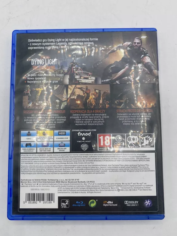 GRA PS4 DYING LIGHT THE FOLLOWING