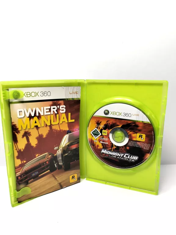 GRA NA XBOX 360 MIDNIGHT CLUB LOS ANGELES