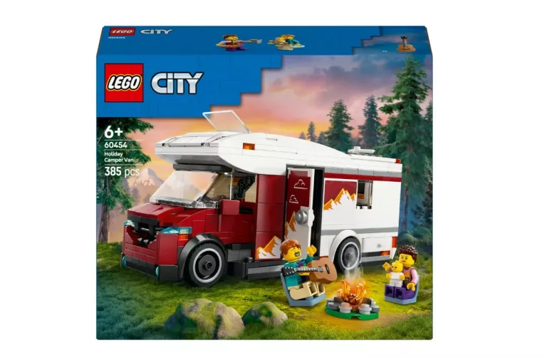 LEGO CITY AUTO 60454 MIASTO WAKACYJNA PRZYGODA KAMPER CAMPER VAN SAMOCHÓD