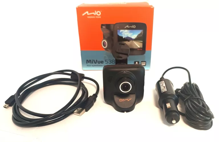 KAMERA SAMOCHODOWA MIO MIVUE 538 FULL HD/2,4"/130/GPS KOMPLET