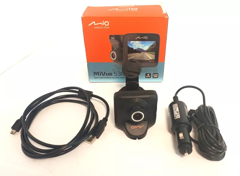KAMERA SAMOCHODOWA MIO MIVUE 538 FULL HD/2,4"/130/GPS KOMPLET