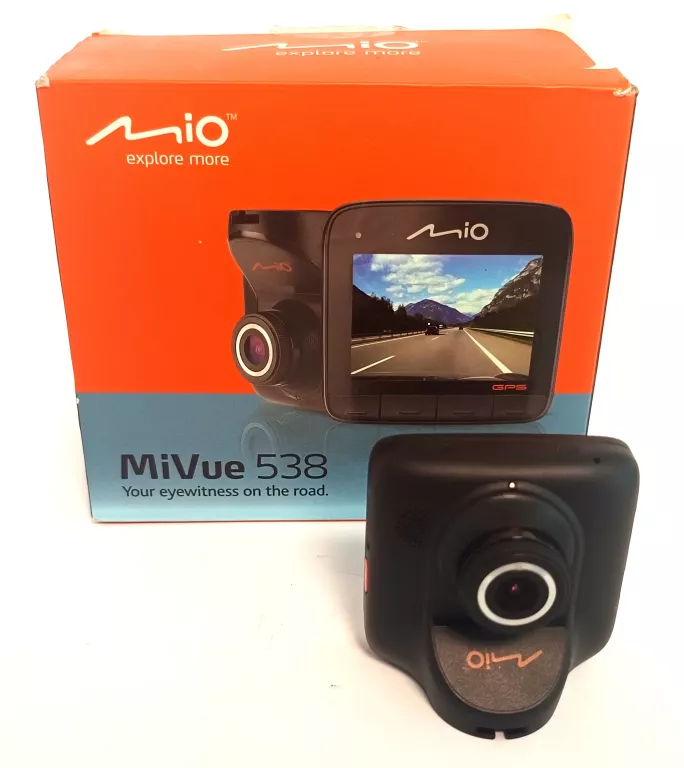 KAMERA SAMOCHODOWA MIO MIVUE 538 FULL HD/2,4"/130/GPS KOMPLET