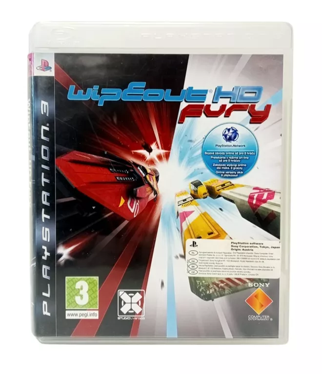 GRA WIPEOUT HD FURY PS3