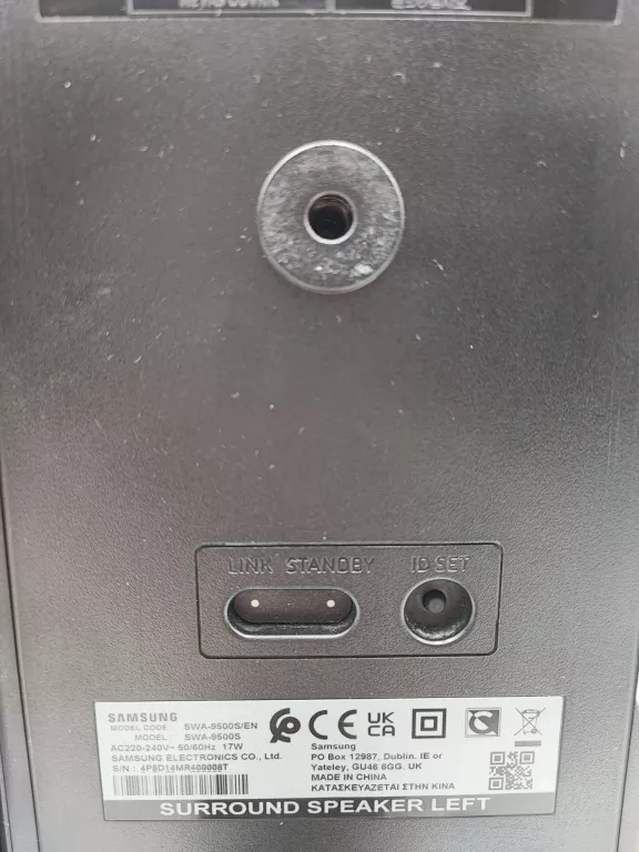 GŁOŚNIKI SAMSUNG SWA-9500S 2 SZT. SURROUND LEWY I PRAWY W DOBRYM STANIE