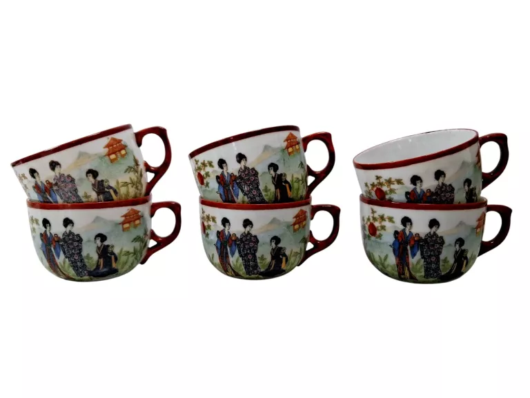 ZESTAW CHIŃSKIEJ PORCELANY DLA 6 OSÓB