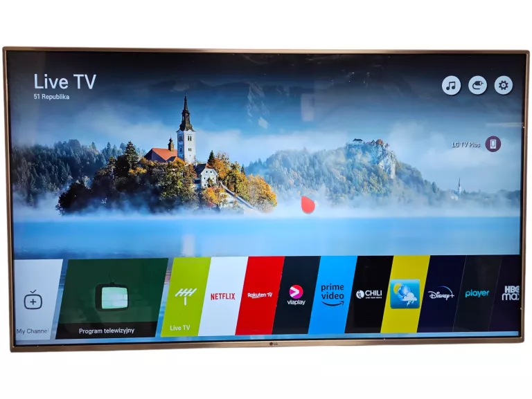 TELEWIZOR LG 55UJ701V 55" LED 4K SMART TV WEBOS PILOT MAGIC