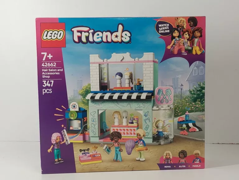 LEGO FRIENDS 42662 SALON FRYZJERSKI I SKLEP Z OZDOBAMI