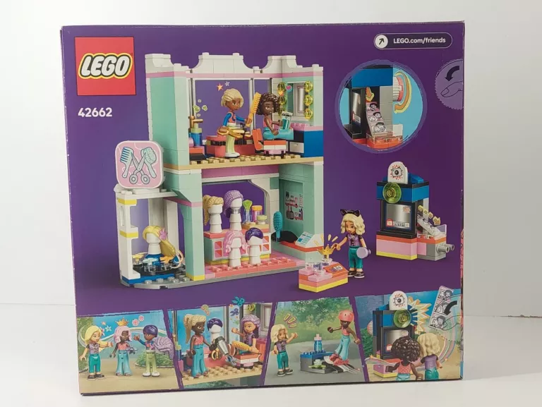 LEGO FRIENDS 42662 SALON FRYZJERSKI I SKLEP Z OZDOBAMI
