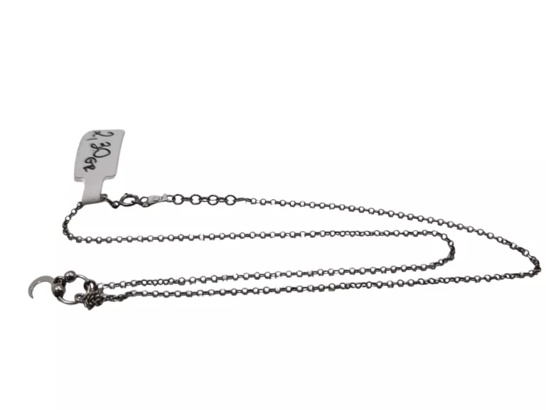 SREBRNA CELEBRYTKA PR.925 PÓŁKSIĘŻYC 2,30GR 42CM