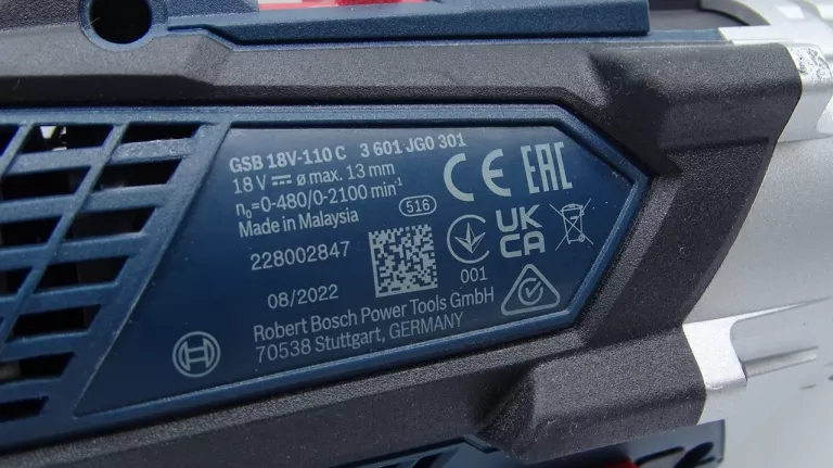 WKRĘTARKA BOSCH GSR 18V-110 C BOSCH 2X5,0AH ZESTAW WALIZKA