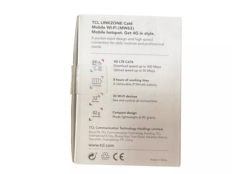 ROUTER TCL LINK ZONE MW63