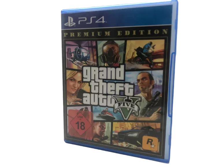 GTA V GRAND THEFT AUTO 5 PLAYSTATION 4 EDYCJA PREMIUM PL PS4