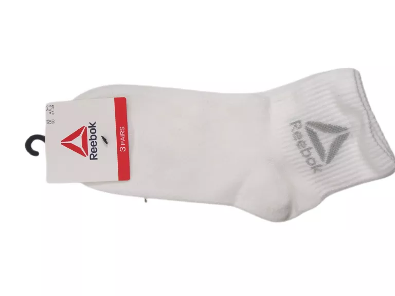 SKARPETKI REEBOK 37-39 ZA KOSTKĘ BIAŁE