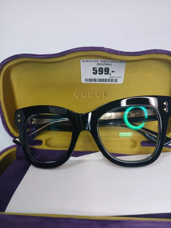 GUCCI GG 10820 OKULARY ZERÓWKI