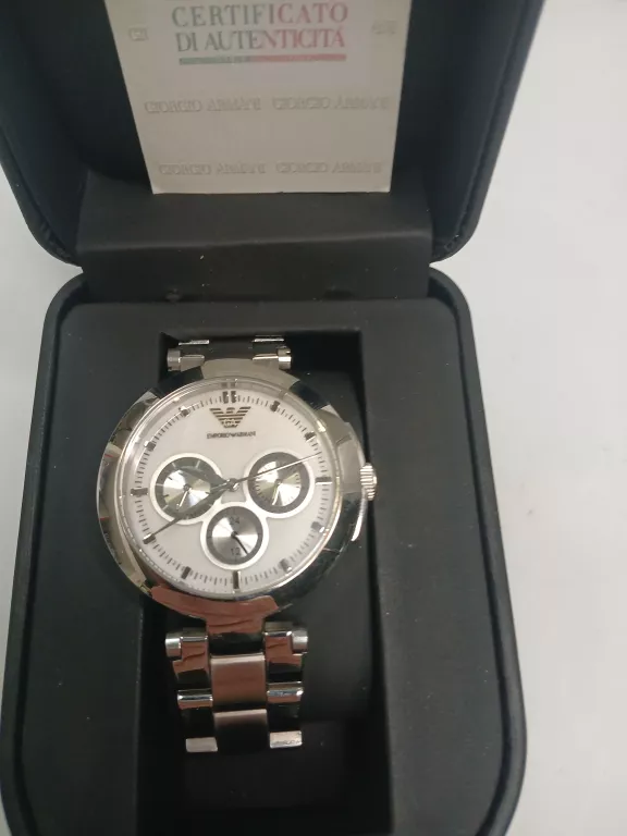 ZEGAREK EMPORIO ARMANI AR0734 CERTYFIKAT
