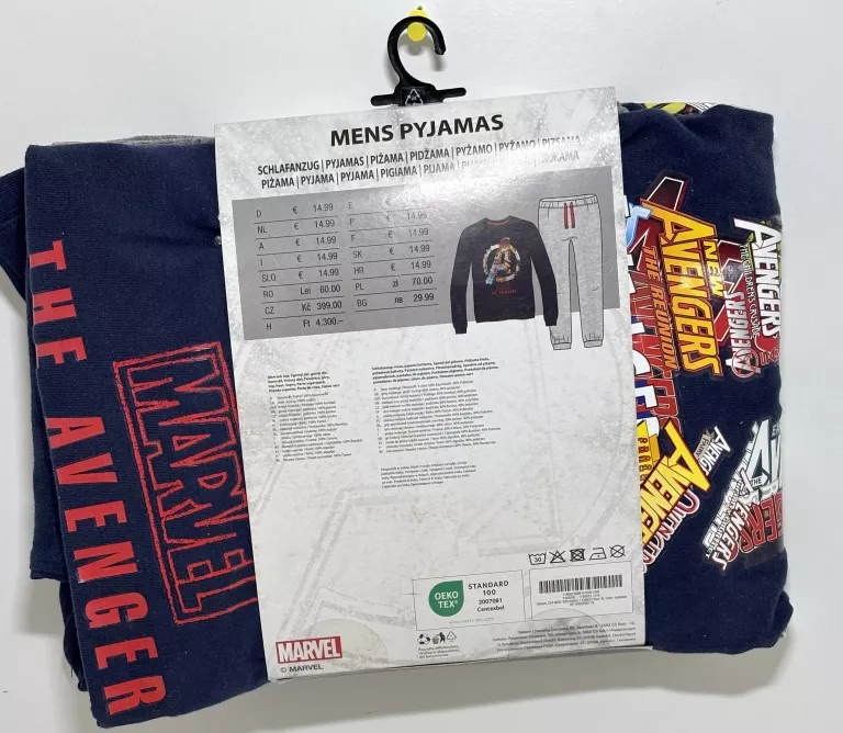 PIŻAMA MARVEL AVENGERS XL