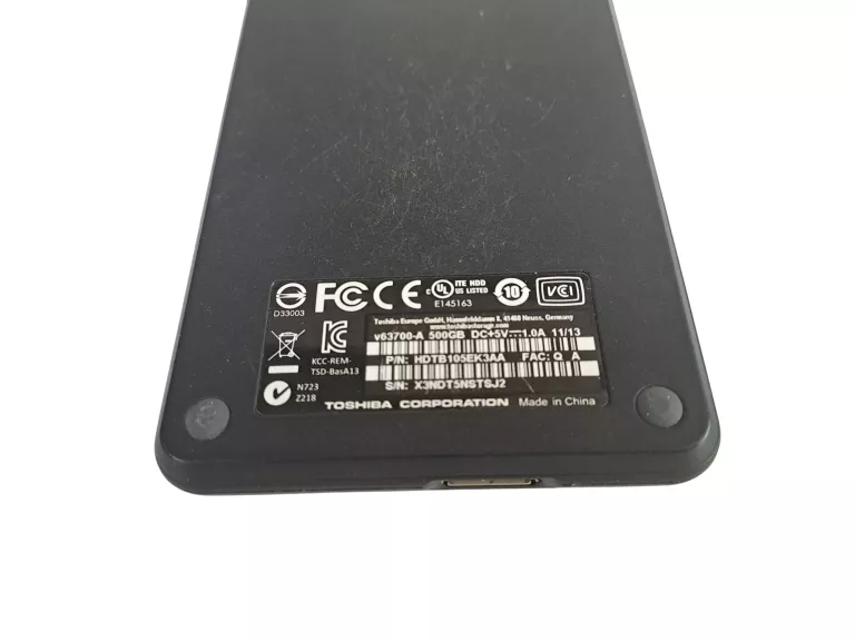 DYSK TOSHIBA 500GB HDD