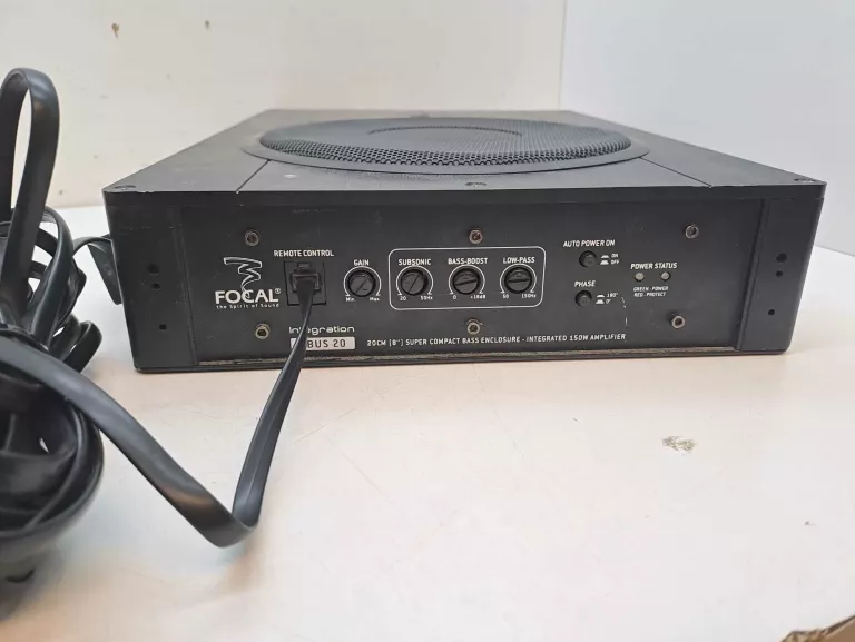 SUBWOOFER AKTYWNY FOCAL I BUS 20 150W +OKABLOWANIE