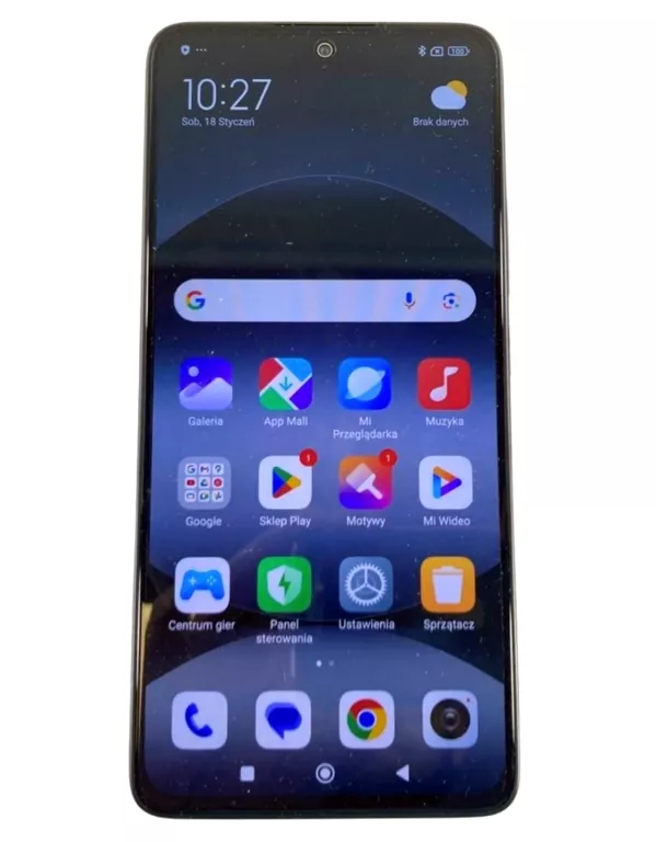 SMARTFON XIAOMI REDMI NOTE 14 5G 8 GB / 256 GB - CZARNY !!! NA CZĘŚCI !!!