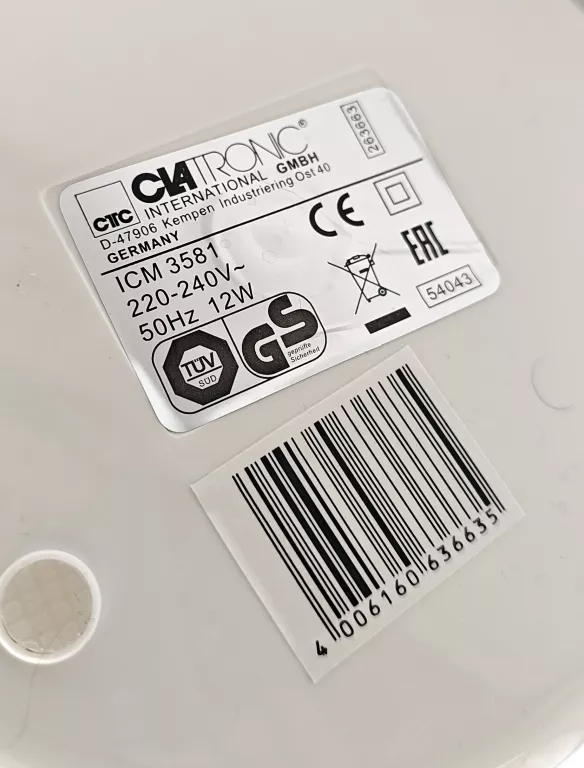 MASZYNA DO LODÓW CIATRONIC ICM 3581