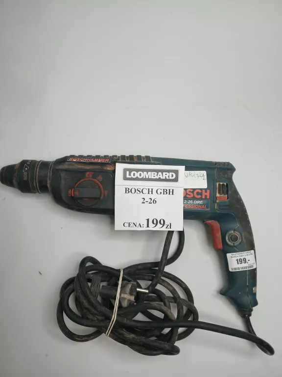 MŁOTOWIERTARKA BOSCH GBH 2-26 DRE