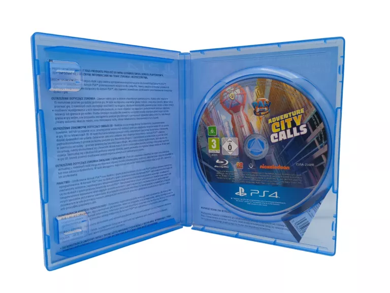GRA PSI PATROL MIASTO PRZYGÓD WZYWA PS4 PLAYSTATION 4