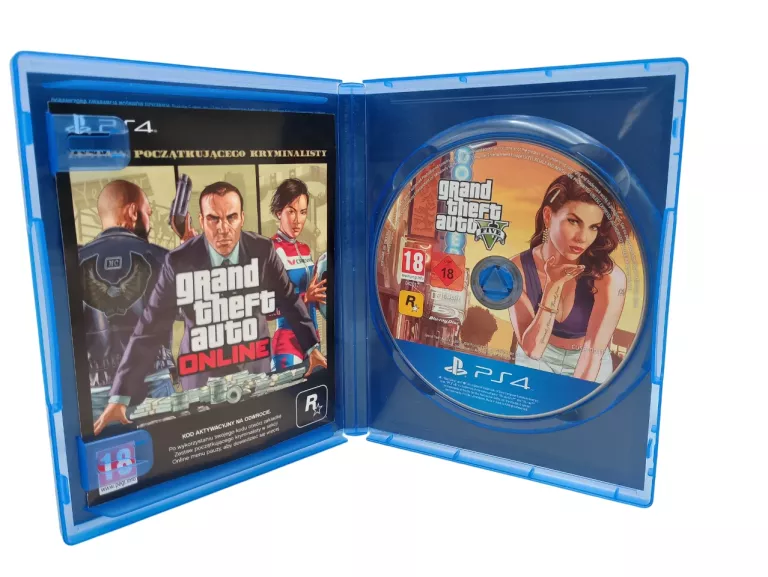 GRA GTA V PLAYSTATION 4 PS4