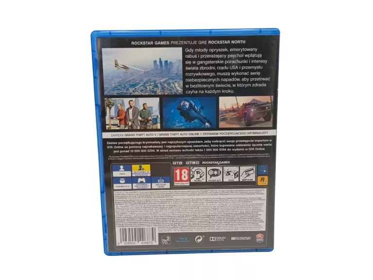 GRA GTA V PLAYSTATION 4 PS4