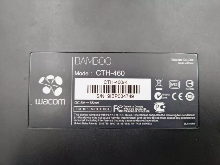 TABLET GRAFICZNY BAMBOO CTH-460 + RYSIK