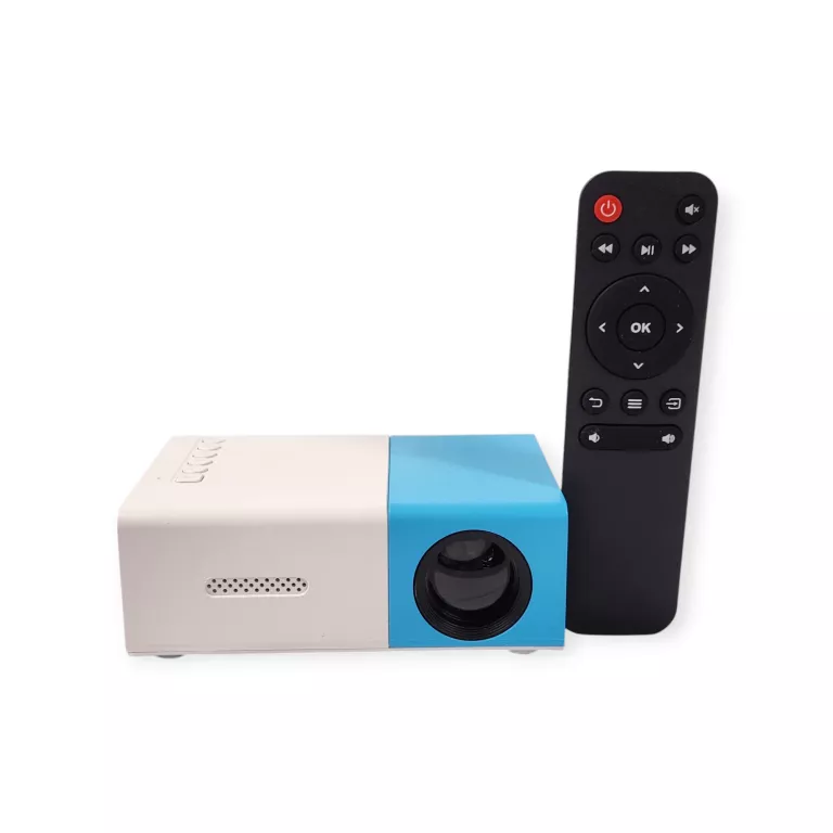 PRZENOŚNY MINI RZUTNIK PROJEKTOR LED FULL HD DO TELEFONU LAPTOPA TABLETA