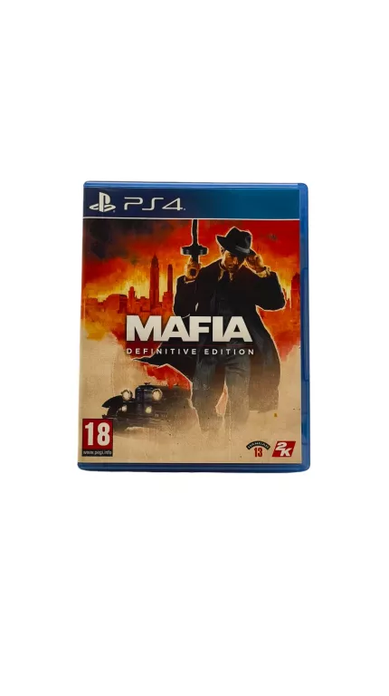 MAFIA DEFINITIVE EDITION PL PLAYSTATION 4 PS4 SKLEP