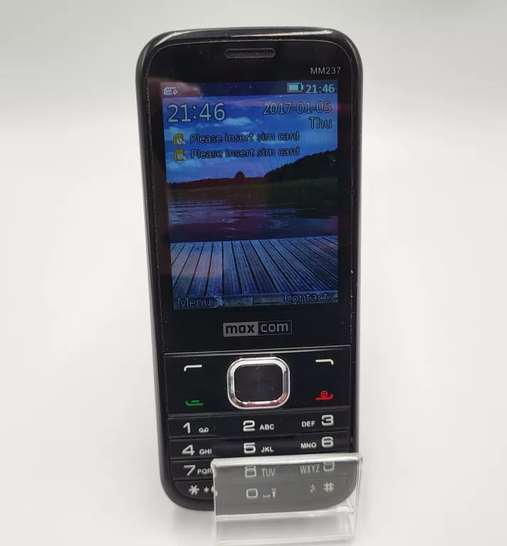 TELEFON KOMÓRKOWY MAXCOM MM237 2G +ŁADOWARKA
